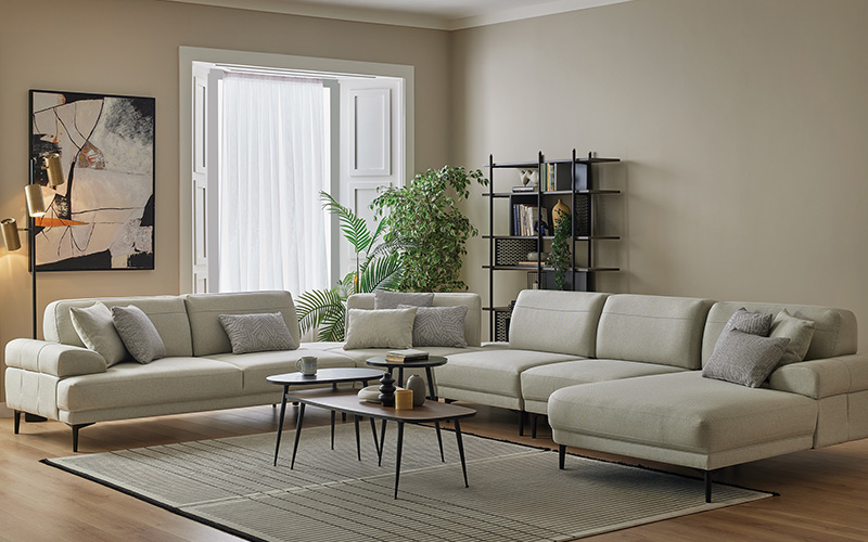 Give Your Living Room a New Form with Corner Sofa Sets