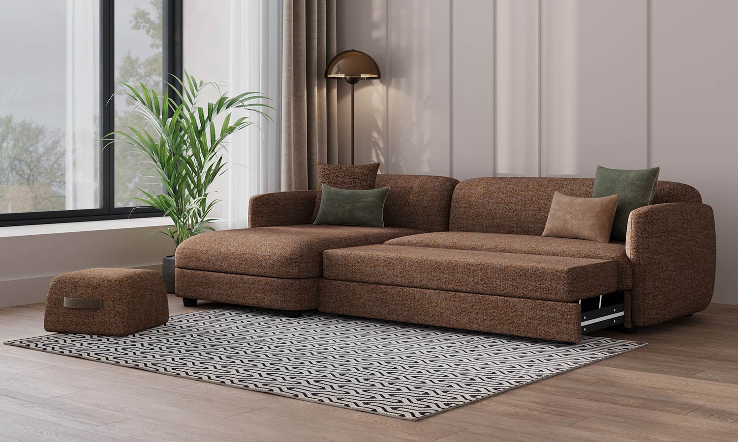 Izla Corner Sofa Set