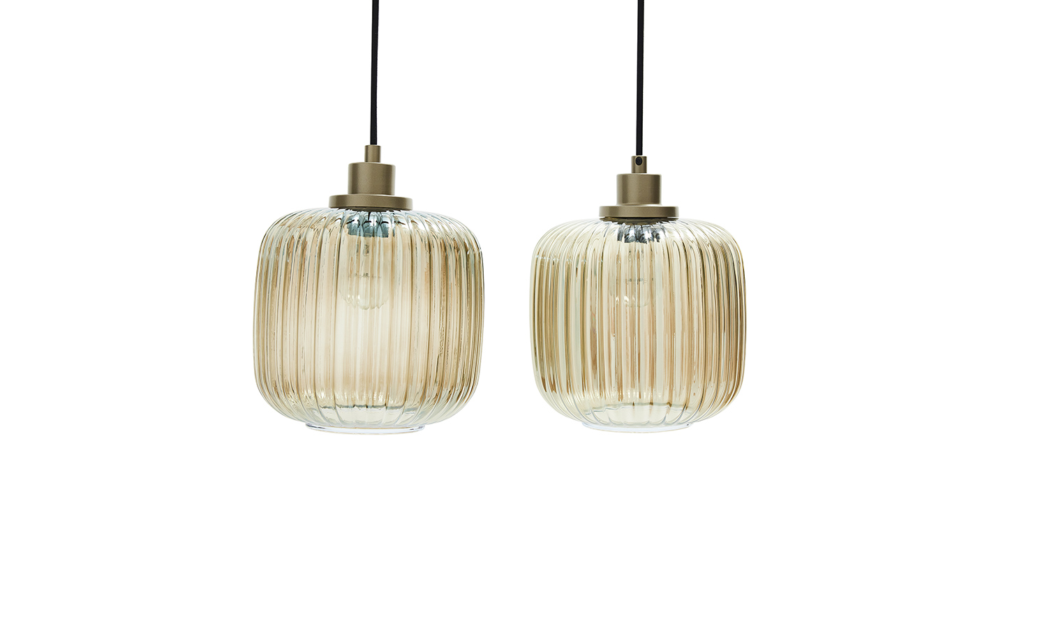 Lizen 3-Head Glass Pendant Lamp
