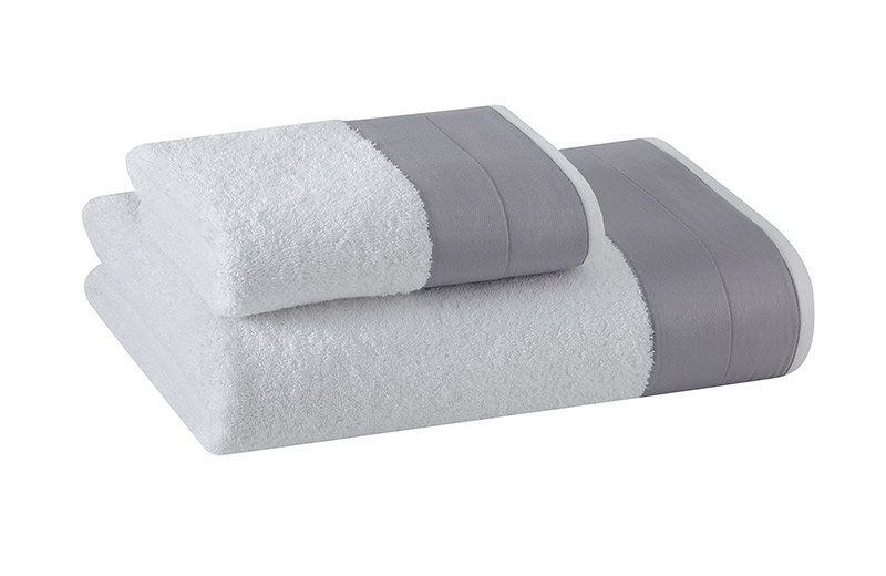 Locus Grey Bath Towel