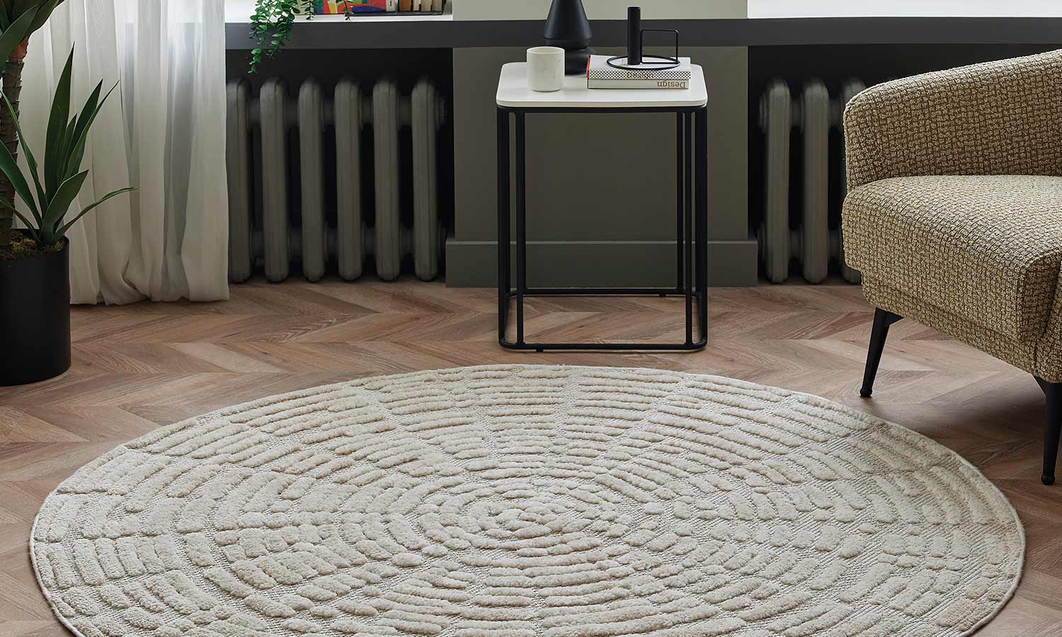 Ombre Round Carpet