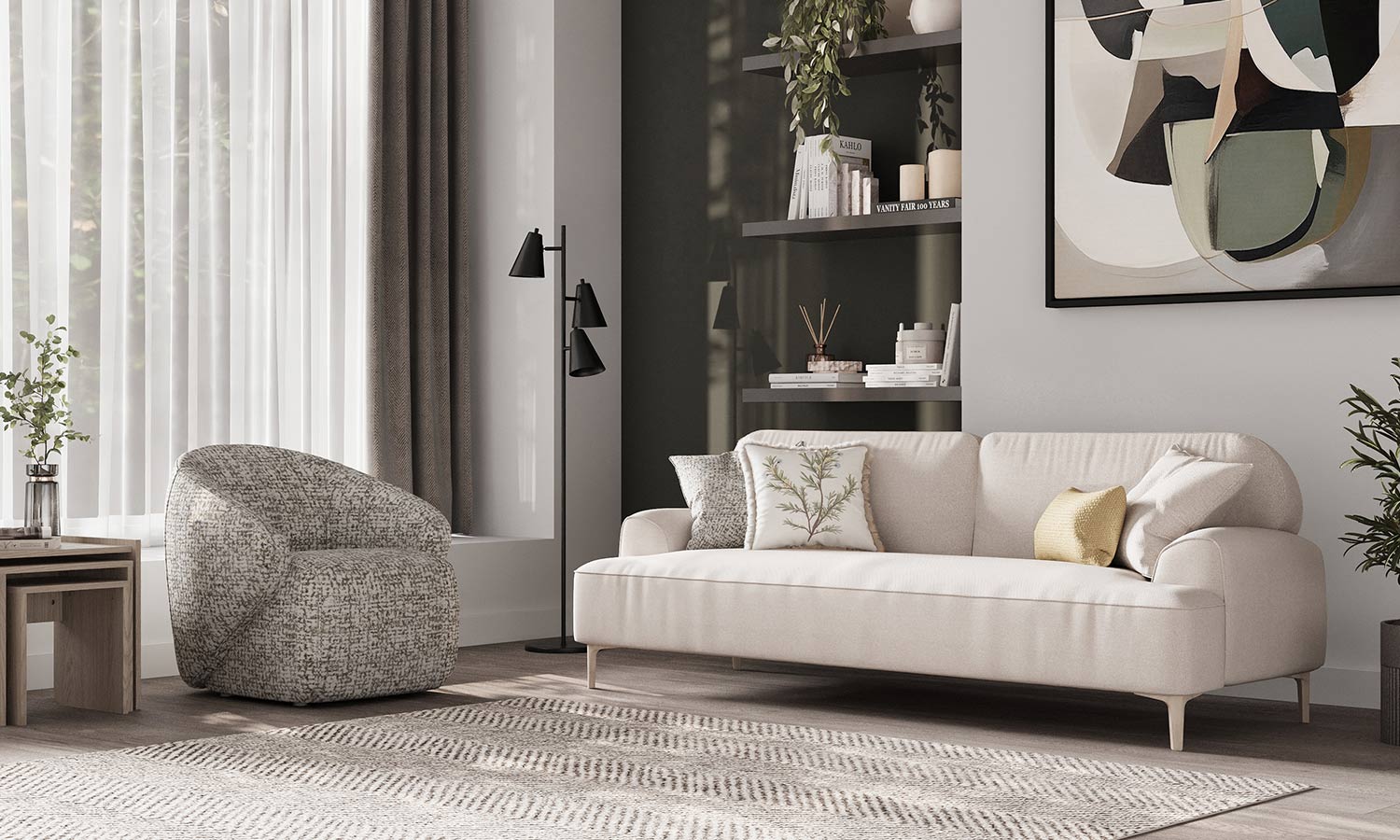 Padova Living Room - Velvet