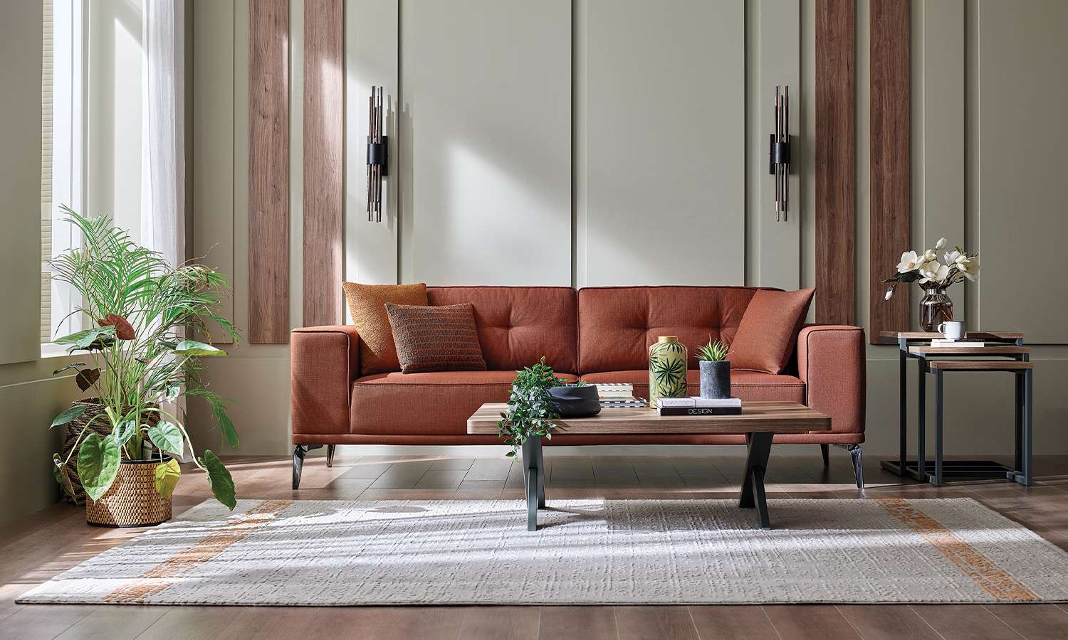 Ravel 3'lü Yataklı Koltuk