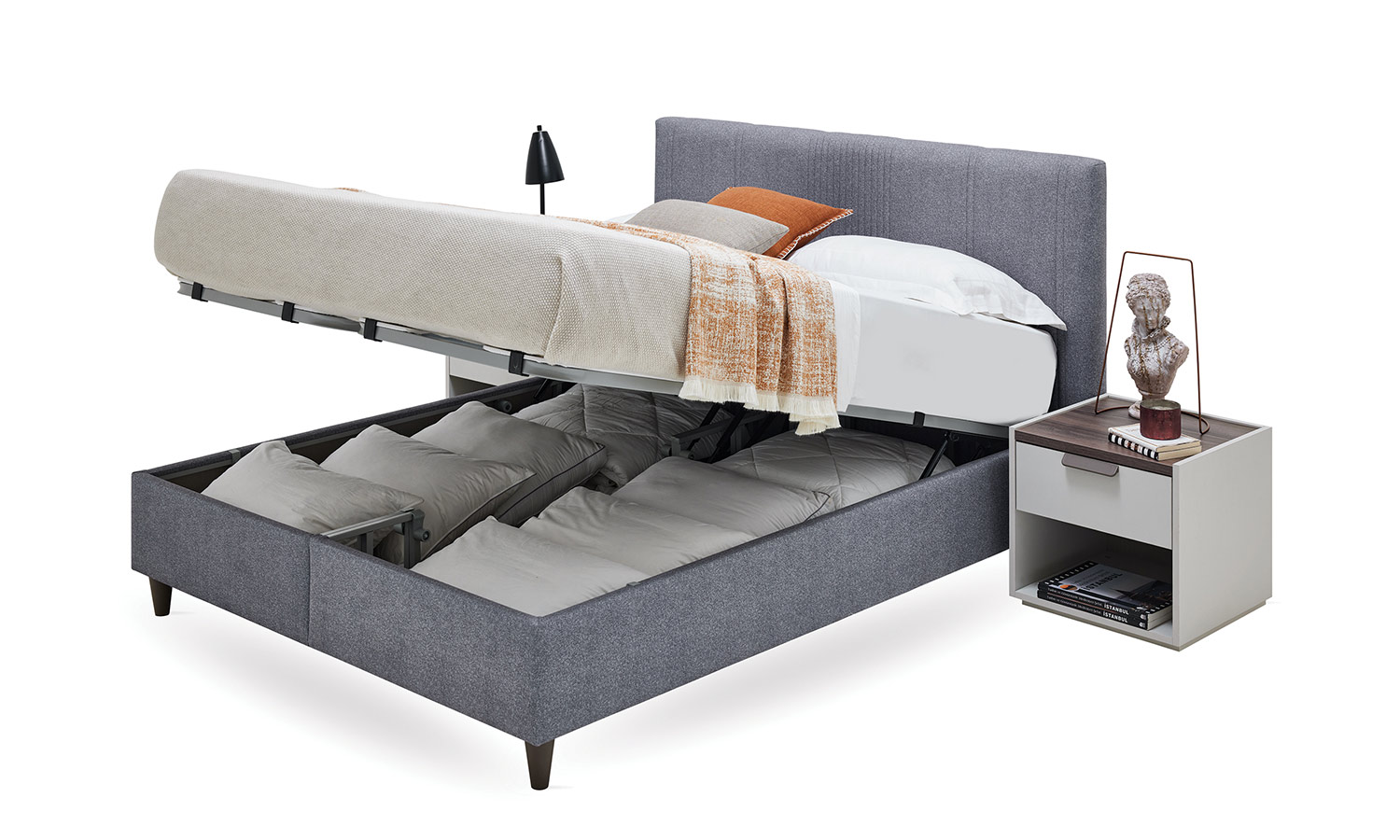 Sandıklı Çelik Baza (180x200 cm)