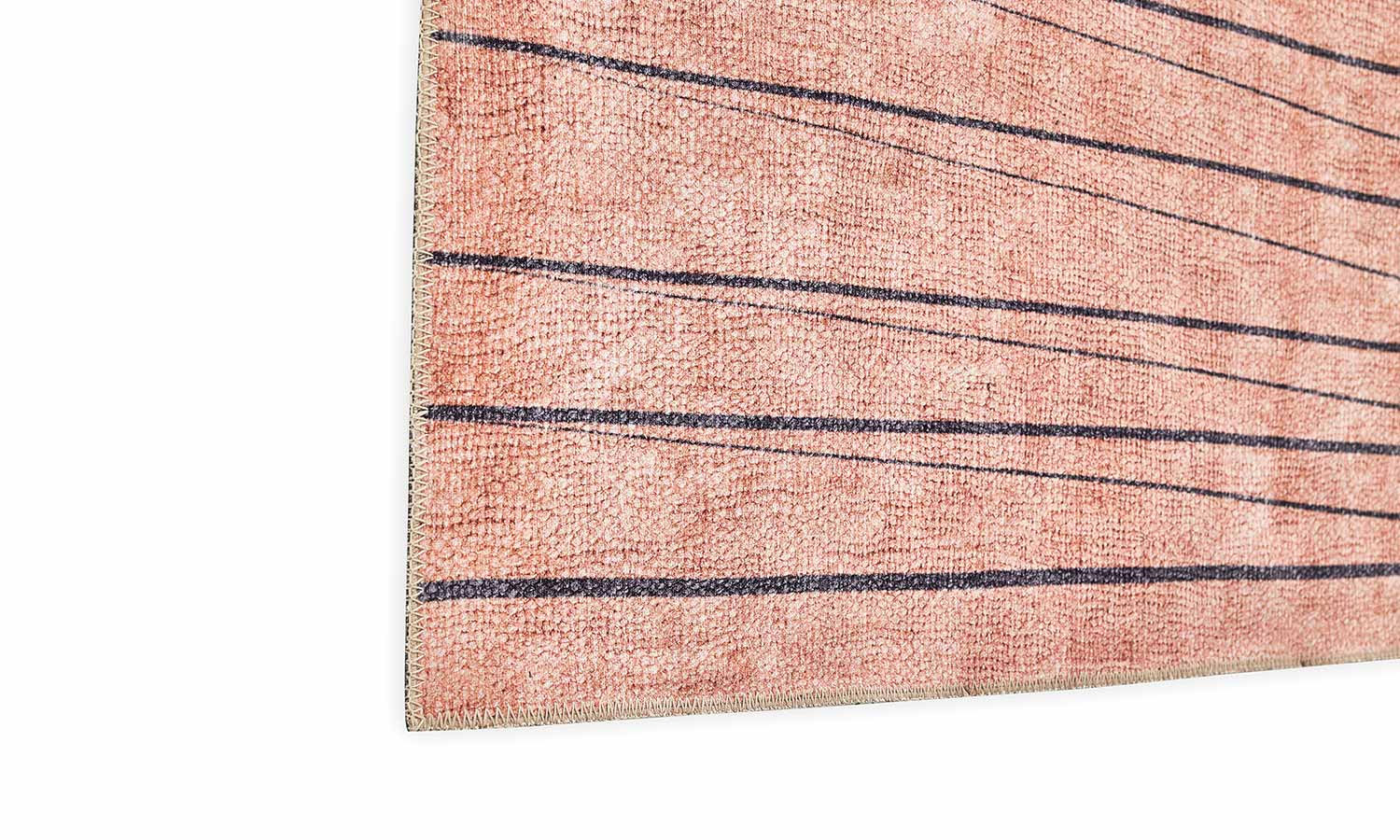 Halı - Kiremit/Gri - 160x230 cm