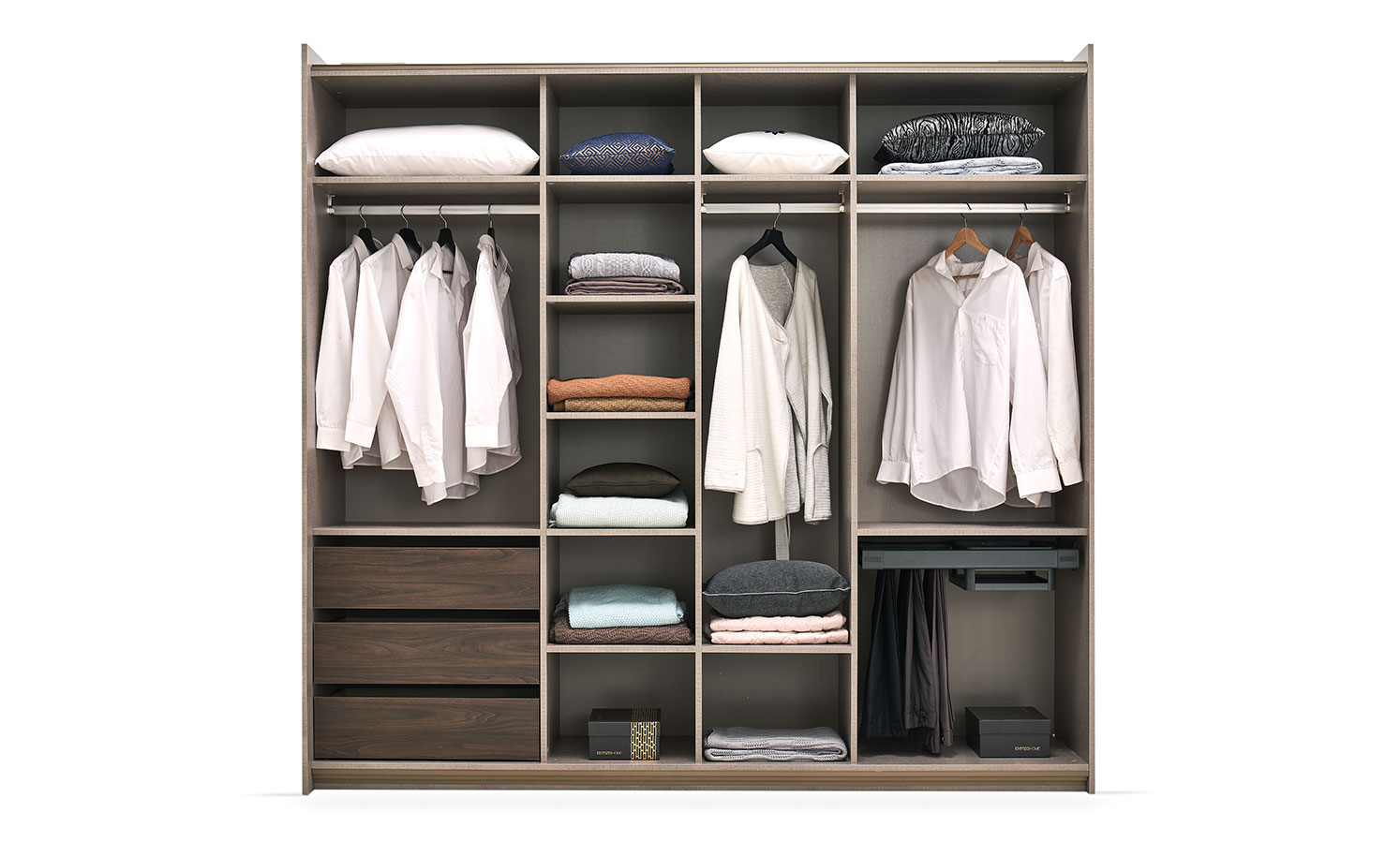 240 cm Sürgü Kapaklı Dolap