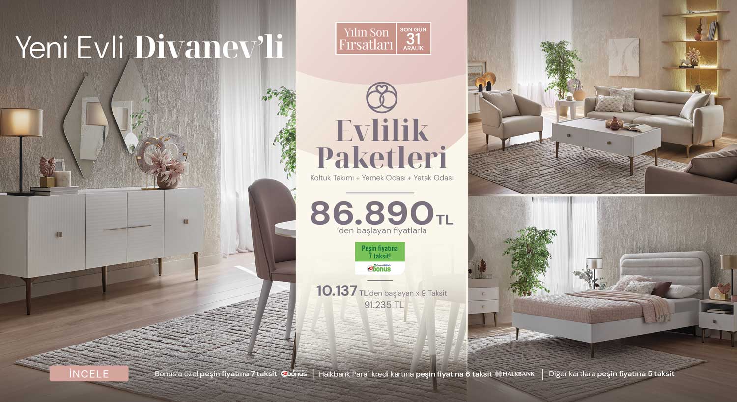 EVLİLİK PAKETLERİ