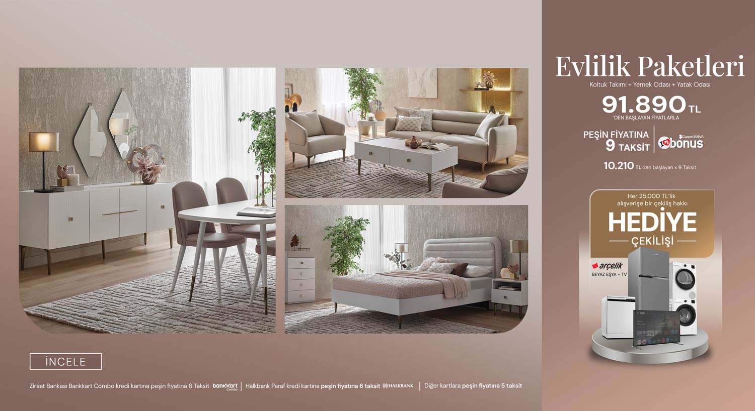 EVLİLİK PAKETLERİ