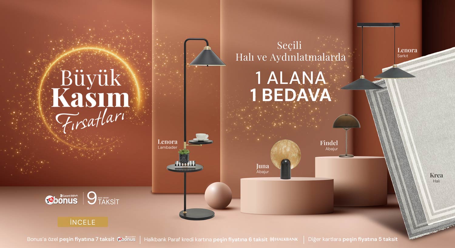 Halı Aydınlatma Kampanyası