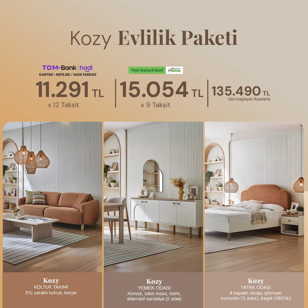Kozy Evlilik Paketi