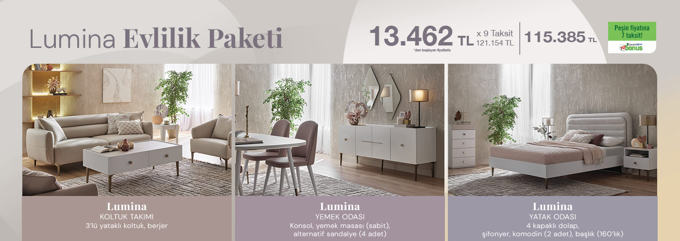 Lumina Evlilik Paketi