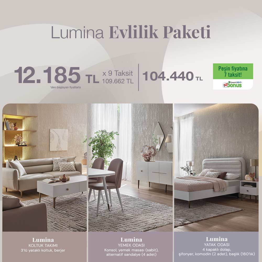 Lumina Evlilik Paketi