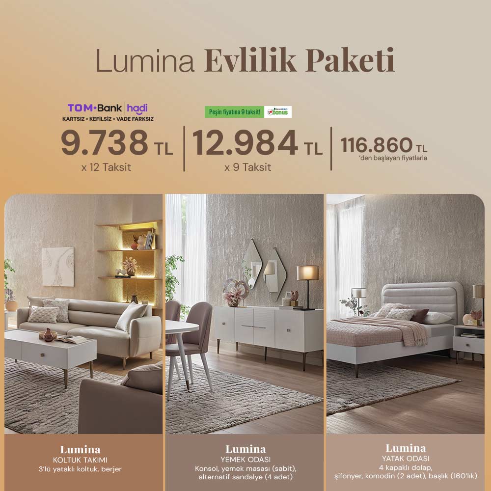 Lumina Evlilik Paketi