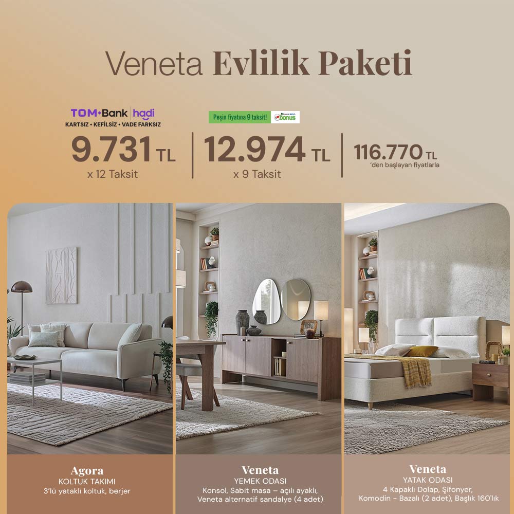 Veneta Evlilik Paketi