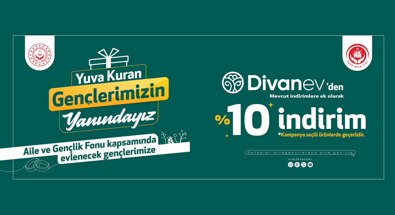 Yuva Kuran Gençlerimizin Yanındayız!